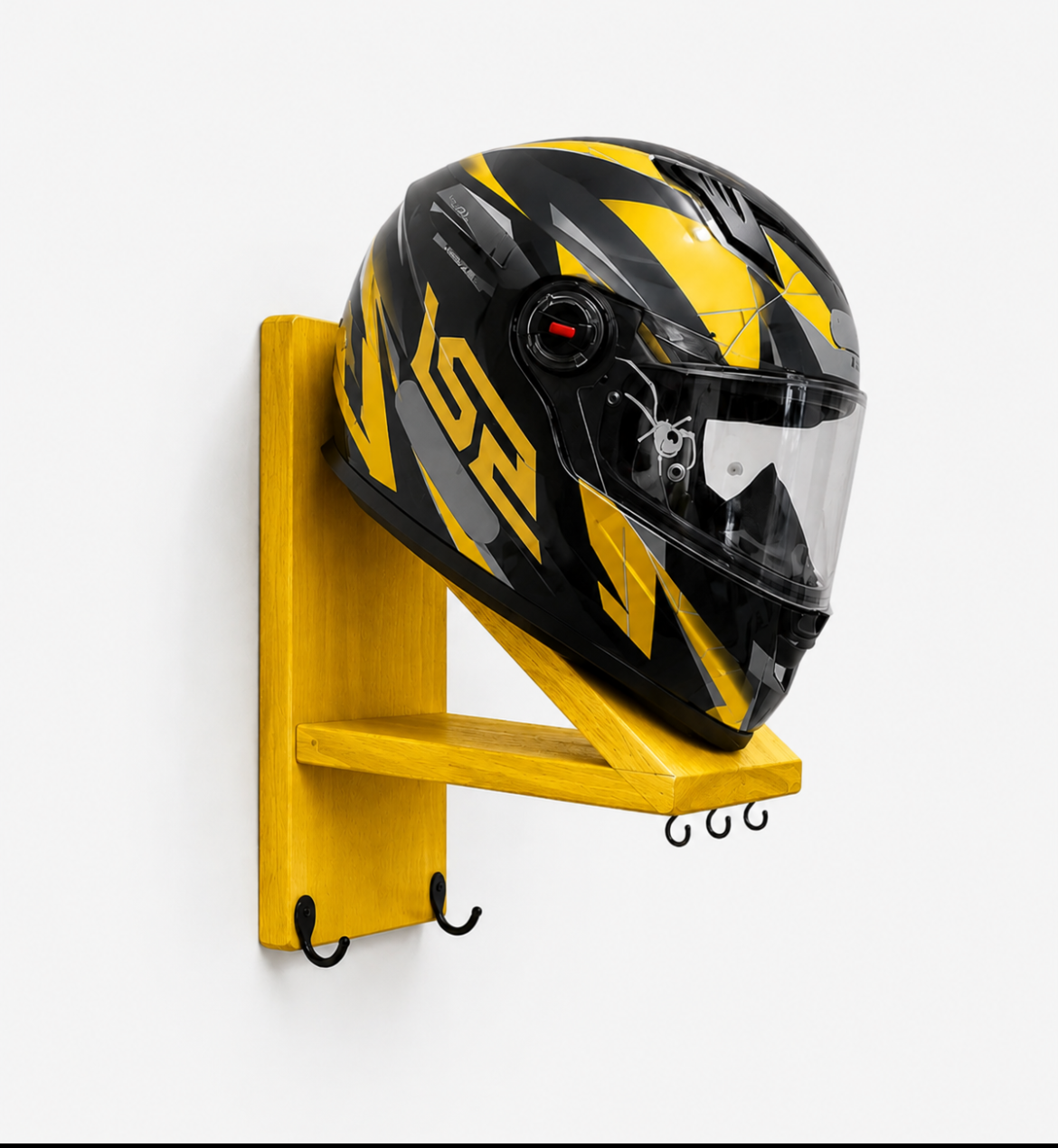 Moto 46 Factory™ Motosiklet Kask Askılığı