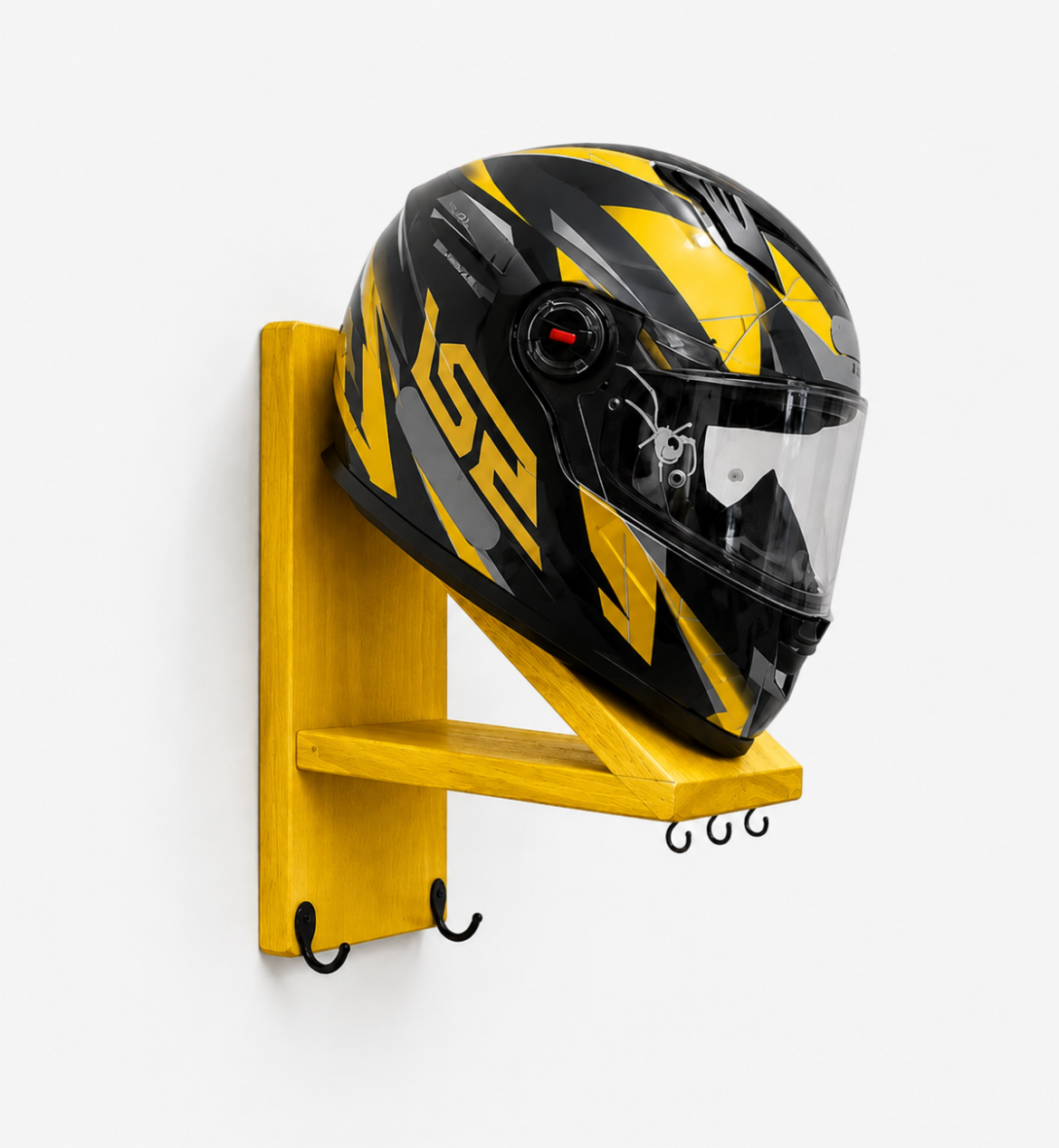 Moto 46 Factory™ Motosiklet Kask Askılığı